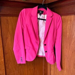 H&M Vibrant Pink Women's Blazer